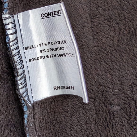 Nine West Soft Shell All Season JacketColor: Blue, Size: LARGE, (EUC) - Picture 7 of 9